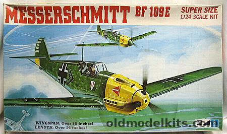 MPC 1/24 Messerschmitt Bf-109E - Richthofen Geschwader JG2 or Schlageter JG26, 2-3501 plastic model kit